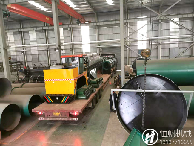 年產(chǎn)10萬噸有機肥顆粒生產(chǎn)線設(shè)備交付河北承德客戶(圖5) 河北承德有機肥生產(chǎn)線設(shè)備